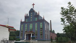 Brandneue Drei Selbst-Kirche in Henan zerstört