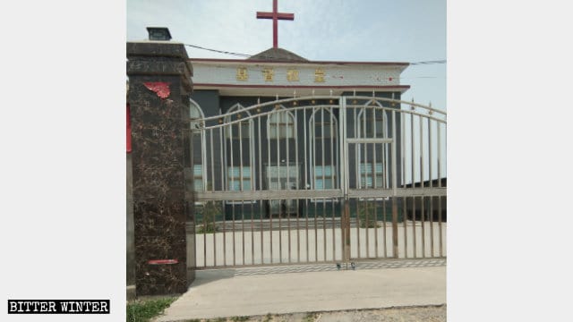 Kirchen zerstört