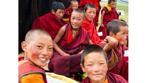 Tibetische Mönche