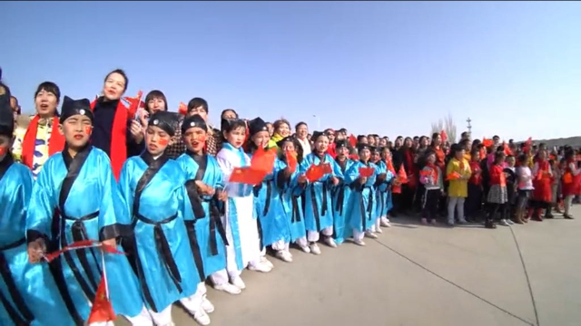 Uigurische Kinder 