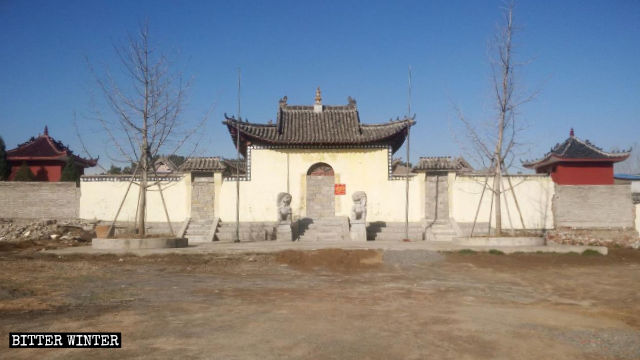 Der Rongzhuang-Tempel wurde geschlossen.