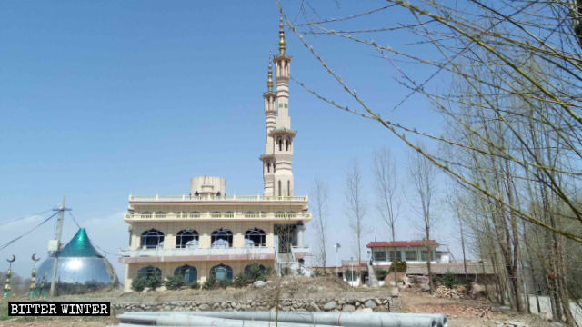 Die Kuppel der Shenjiaping-Moschee wurde entfernt.