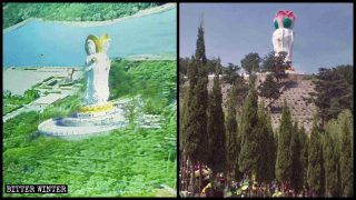 Weitere buddhistische Statuen auf Friedhöfen und in Landschaftsschutzgebieten zerstört