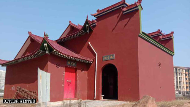 Das ursprüngliche Aussehen des Fuzhu-Tempels im Chaoxian-Dorf