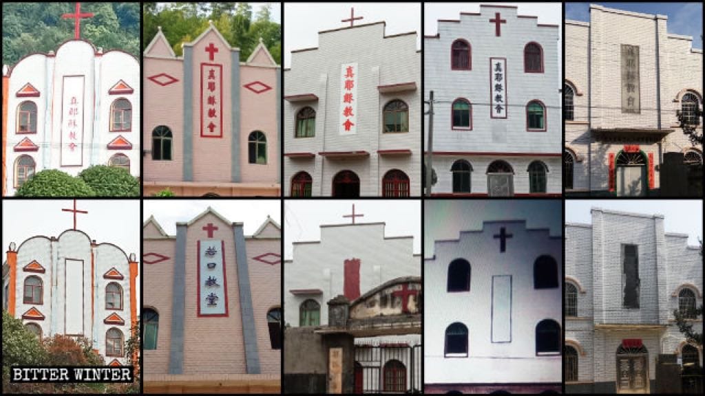 Wahre Jesus-Kirchen in der Stadt Lining